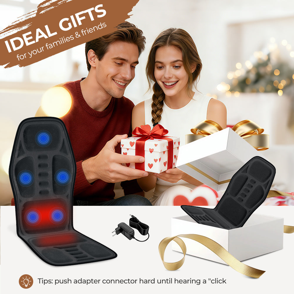 Heated Massage Cushion – Neck & Back, 9 Modes – photo 9