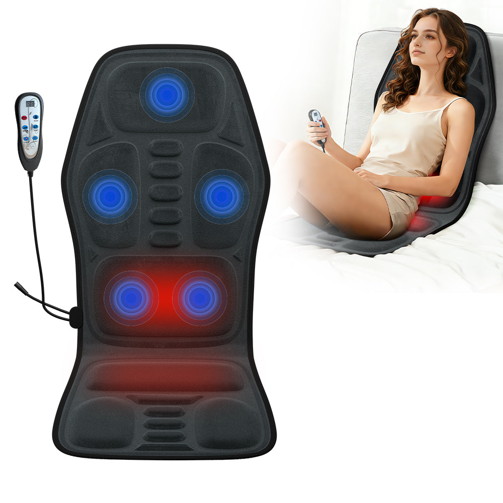 Elektrisch Verwarmend Massagekussen – Nek, Rug & Schouders | 9 Standen