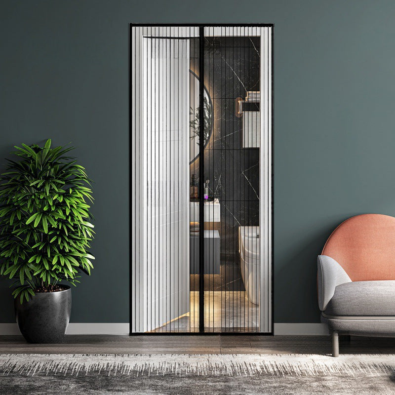 SnapBreeze Magnetic Screen Door - Hands-Free Bug Protection
