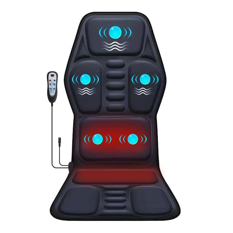 Heated Massage Cushion – Neck & Back, 9 Modes – photo 2