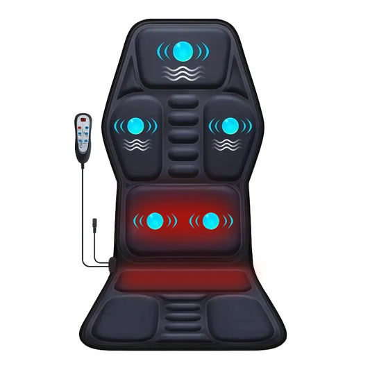Heated Massage Cushion – Neck & Back, 9 Modes – photo 2